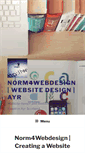 Mobile Screenshot of norm4webdesign.co.uk